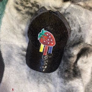 Strawberry drip hat